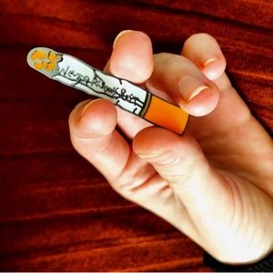 Cigarette Enamel Pin